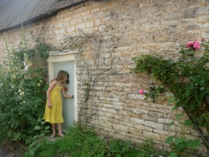 A door in the village