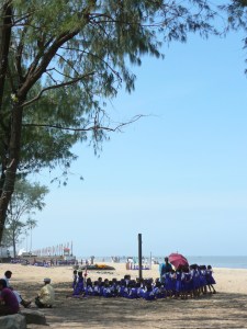 Calicut Beach - PE lesson